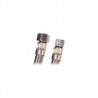 CONECTOR FLEXIBLE PARA REFRIGERADOR 1/2? F.I.P. X 1/4?