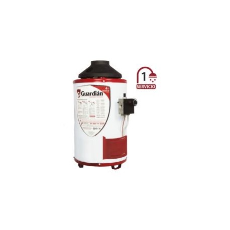 GUARDIAN CALENTADOR DE PASO 4.5 L GAS NATURAL