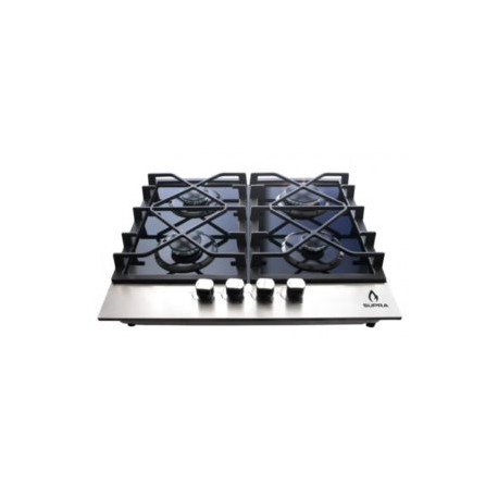 SUPRA PARRILLA DE GAS 4Q ACERO INOX 60 CM