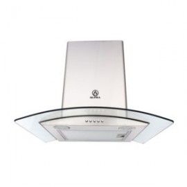 SUPRA CAMPANA DECORATIVA DE CRISTAL CURVO DE 60cm